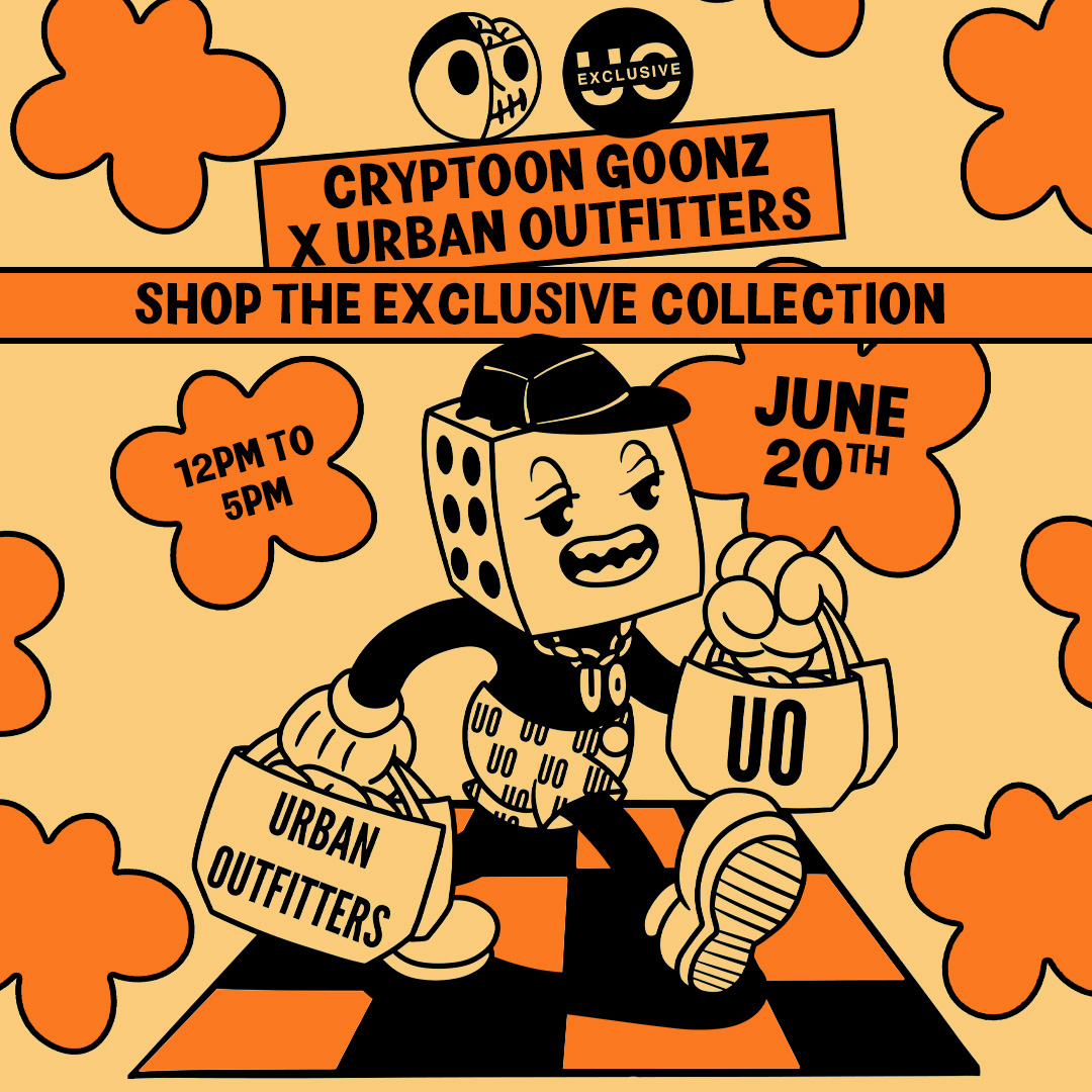 badbadwtf's tweet photo. What does trailblazing mean to you?

Uniting the digital and physical world through NFTs &amp; apparel 👺 

As defined by Goonz 

Can't wait to show you what we have IN STORE with @UrbanOutfitters 🧵 https://t.co/ttnoZ62gJ2
