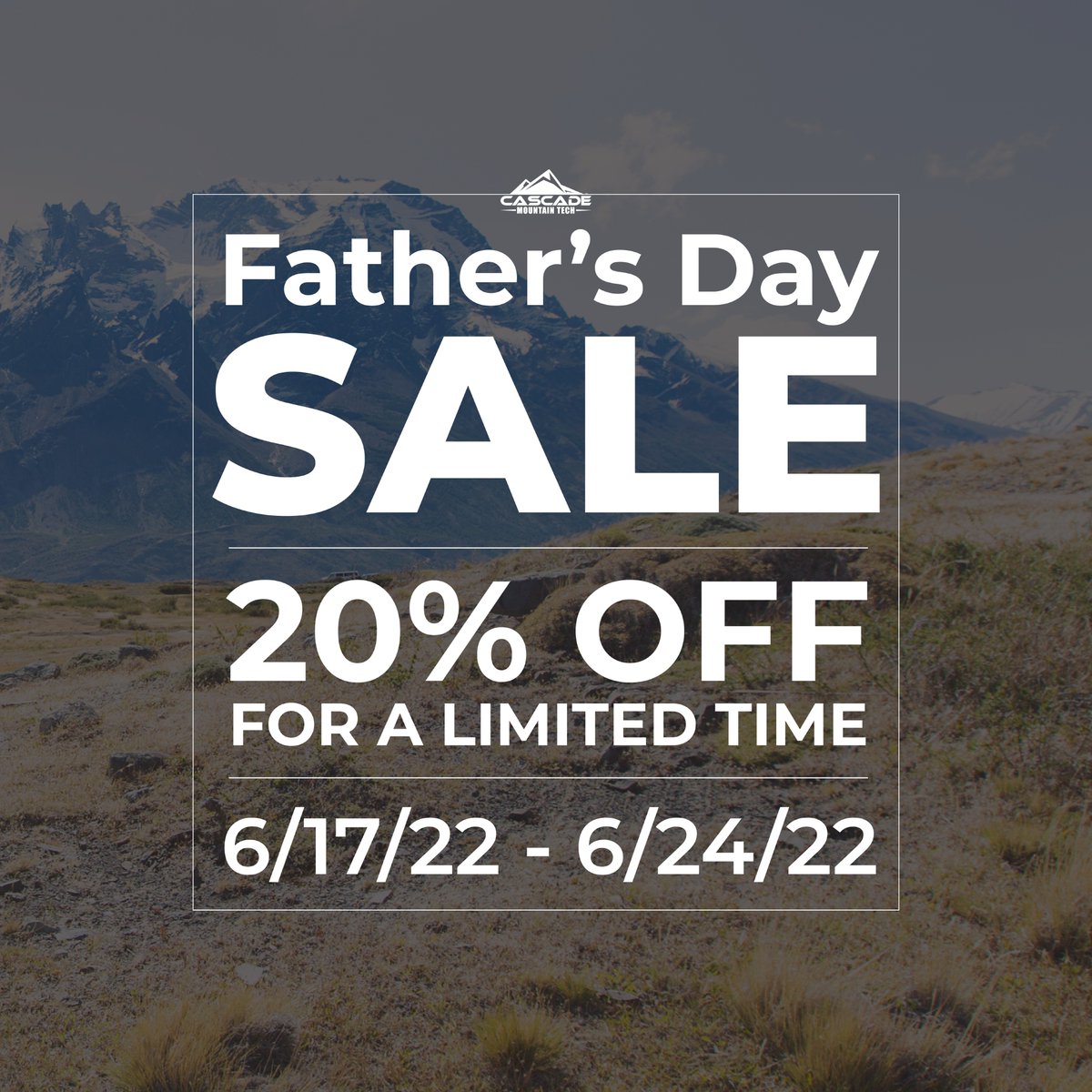 CascadeMTech's tweet photo. If you only get sick on weekdays — you might have a weekend immune system 😎

In preparation for Father's day. Get 20% off your order from 6/17 – 6/24 at the link below.  

https://t.co/a0bUratLbW

#cascademtech https://t.co/eALPNFl0OB