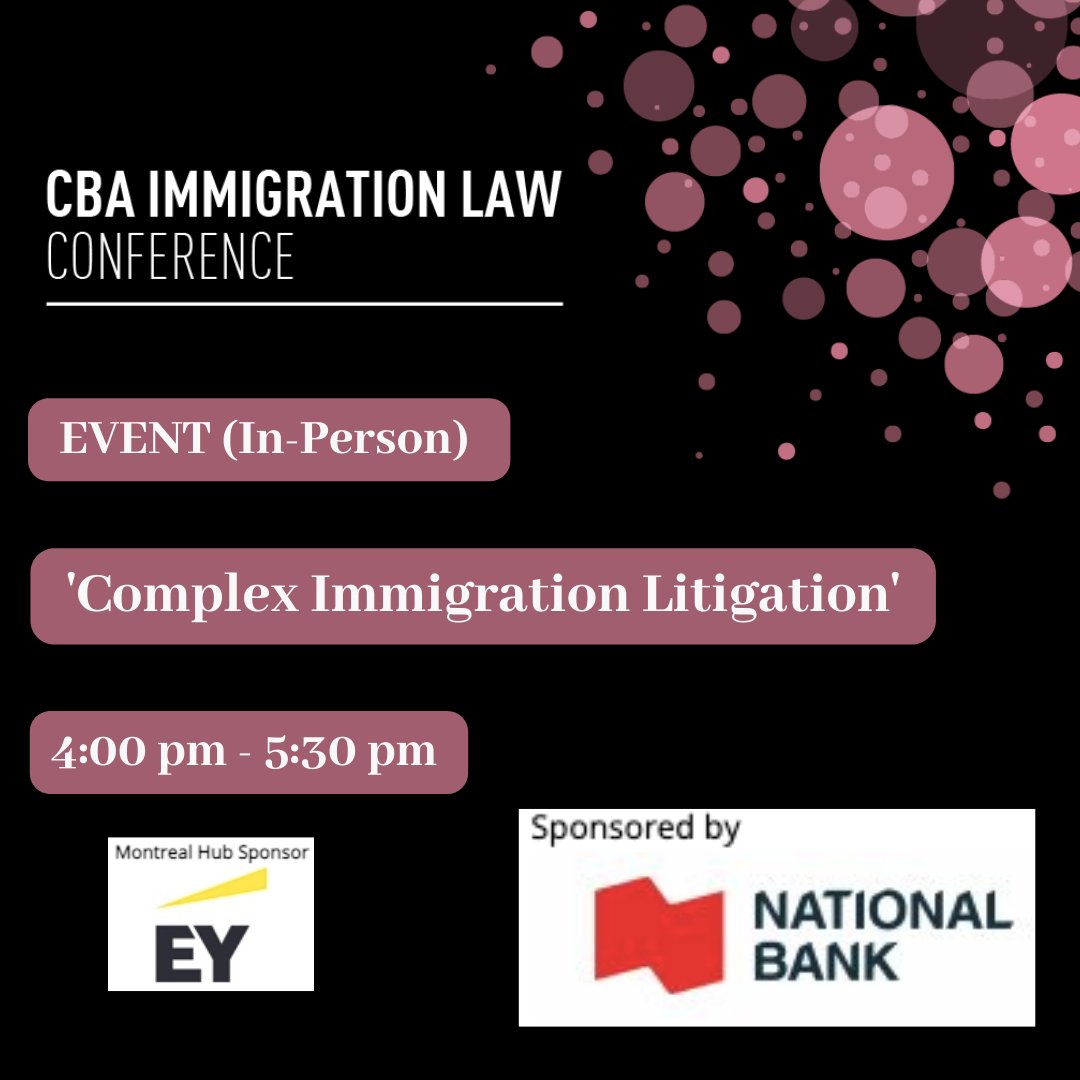 CBA Immigration Law (CBA_Immigration) / Twitter