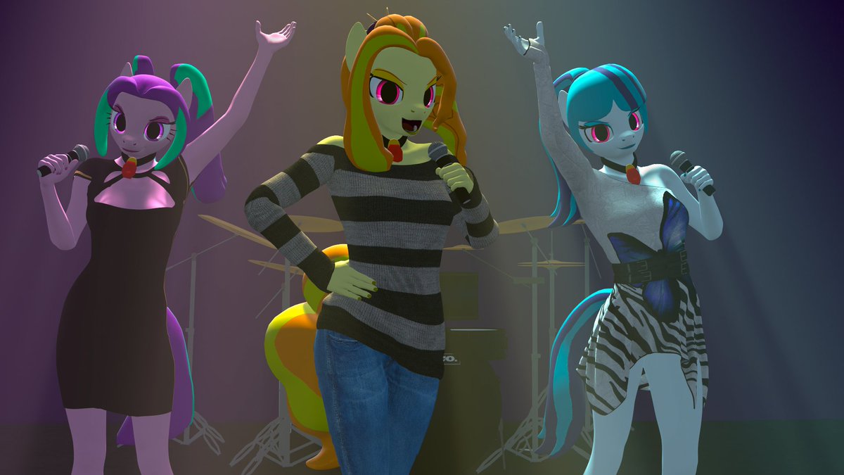 It seems that equestria girls came out not so long ago, and already 9 years have passed. 😏