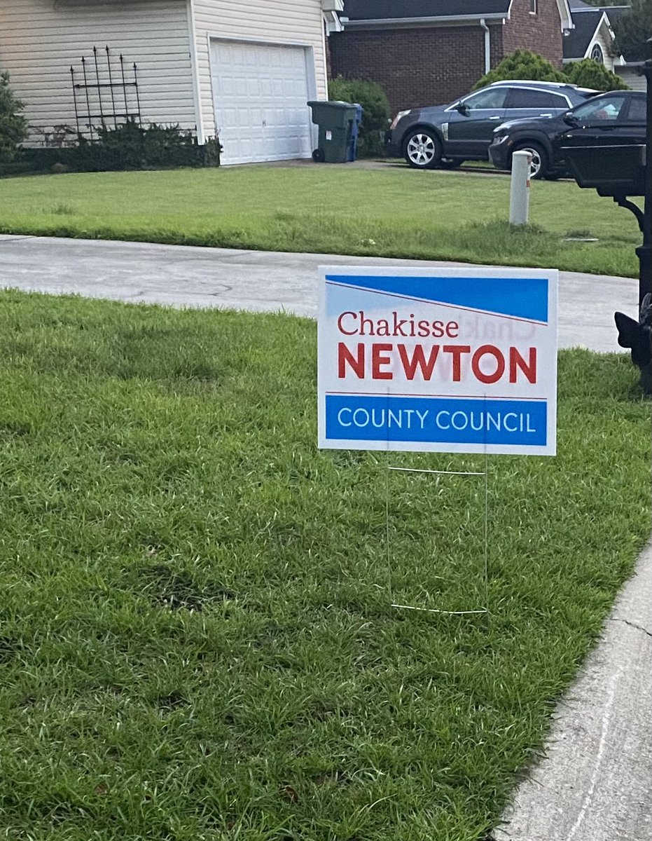 VoteChakisse's tweet photo. Do you have a #VoteChakisse sign in your yard? If you do, please keep it there. We have a runoff election on Tuesday, June 28th, so please keep showing your support. 

Need a sign? Just DM me or let me know. 

Thanks! https://t.co/ZgmLHN0wF6