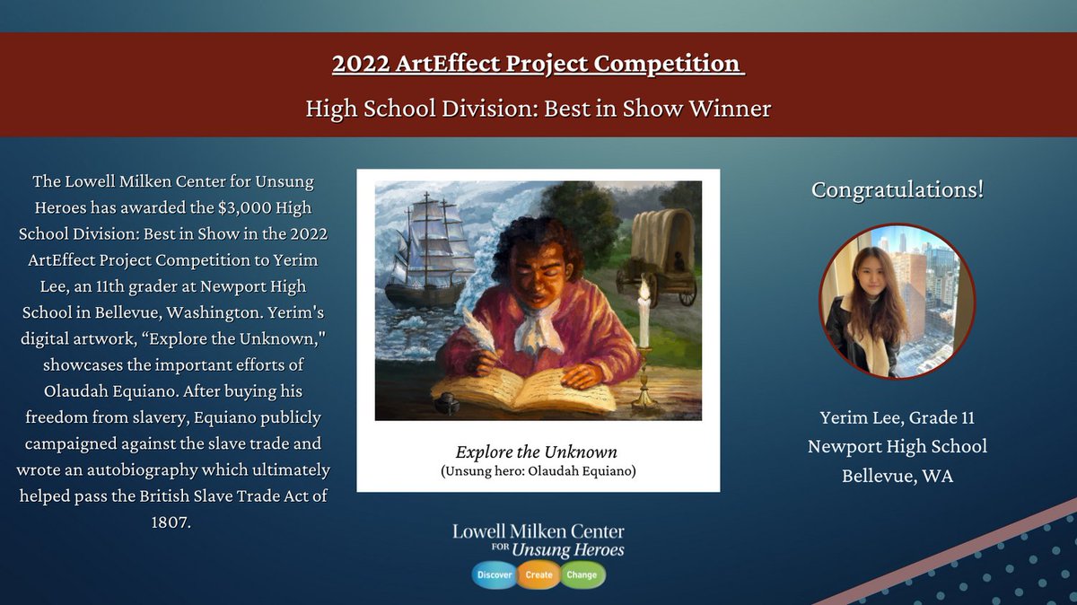 LowellMilkenCtr's tweet photo. This artwork, along with the eight other prize-winning entries, will be on display at the LMC soon. View winning projects at https://t.co/Qgaf5InscP. 
.
.
.
@thebsd405
.
.
.
#ArtEffectProject #artcompetition #studentartcompetition #unsunghero #OlaudahEquiano https://t.co/Hyhtz1dEu3