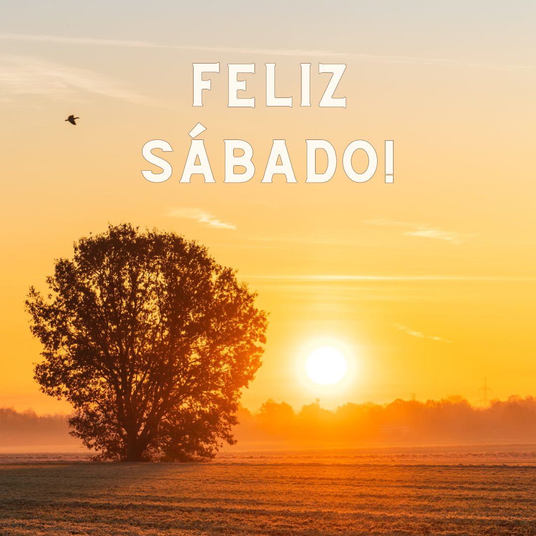 Feliz Sábado!

#felizsabado