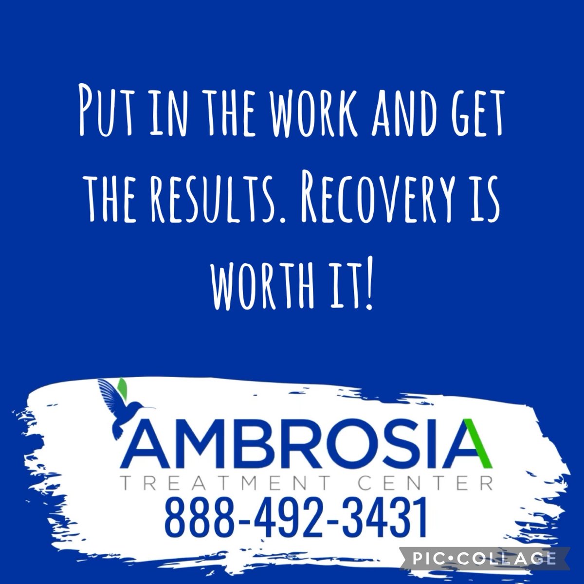 AmbrosiaTC's tweet photo. Recovery is worth it! #ambrosiatc #mentalhealthawareness #thereishope #recovery #sober https://t.co/EgNUAAoIcI