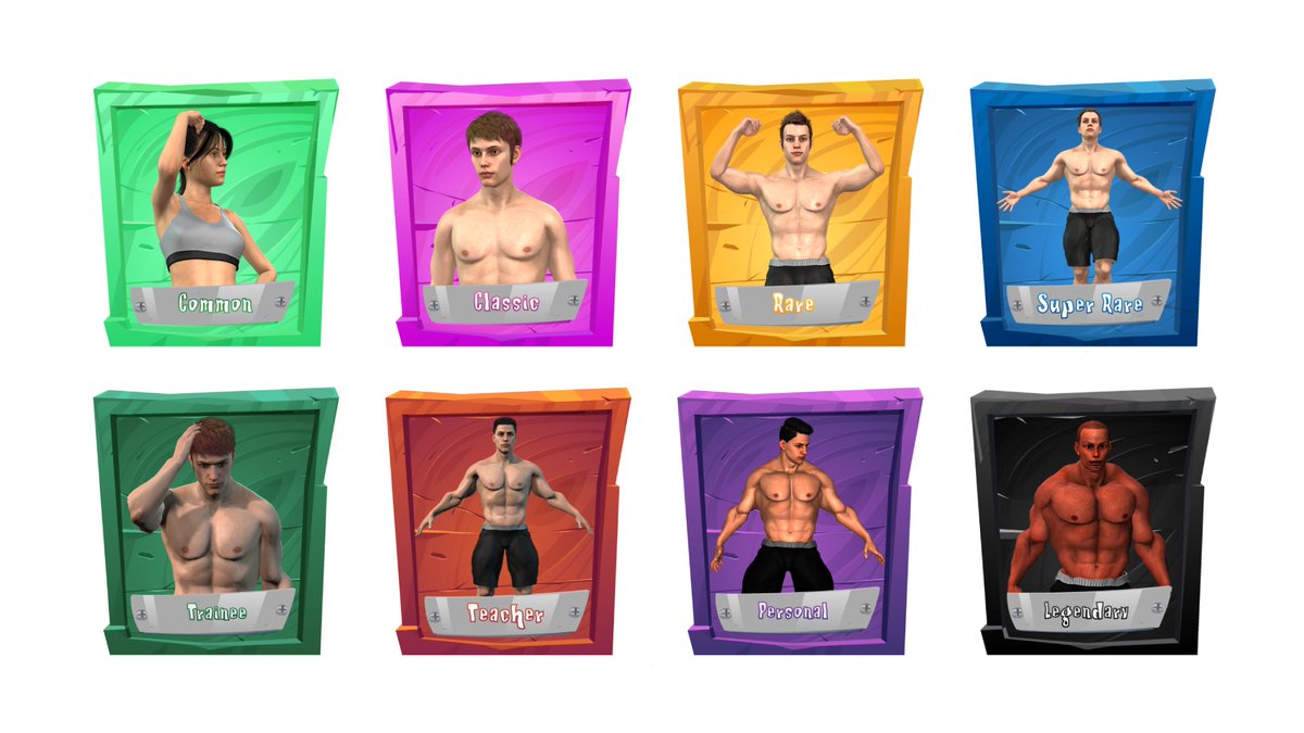 🎊🎉Introducing our Athletes Category and its Rarities!🎊🎉

💪Common💪Classic
💪Rare        💪Super Rare
💪Trainne   💪Theacher
💪Personal 💪Legendary

#Airdrop #BSC #NFT #Betatest #CryptoGym #NFTGames #NFTGame #Whitelist