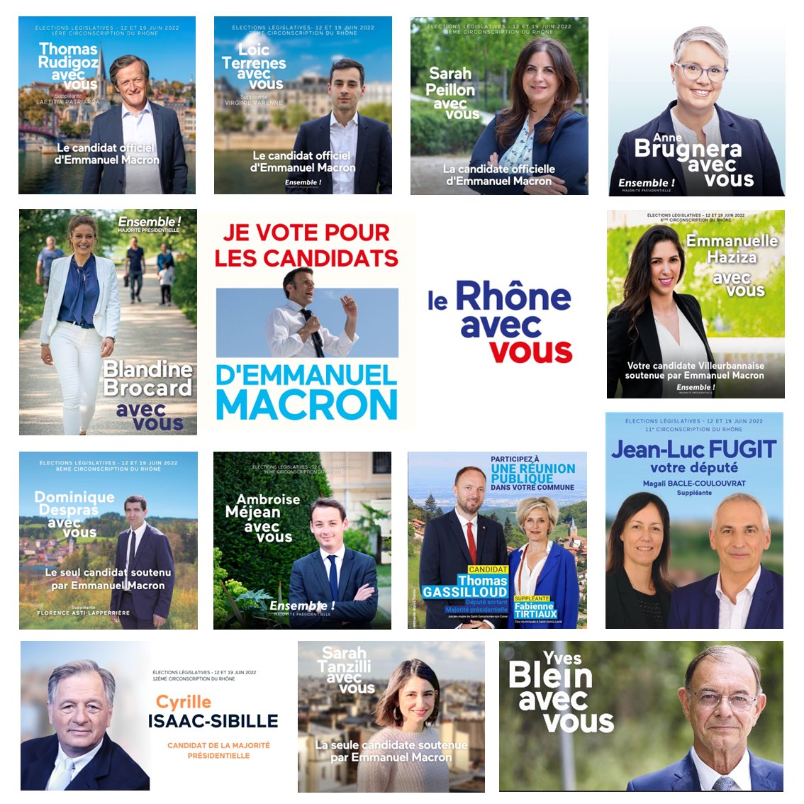 De tout coeur avec nos brillants candidats 💪🏻 <a href="/DesprasAvecVous/">Dominique Despras</a> <a href="/CIsaacSibille/">Cyrille IsaacSibille</a> <a href="/BBrocard/">Blandine Brocard</a> <a href="/lterrenes/">Loic Terrenes</a> <a href="/SarahPeillon/">Sarah Peillon</a> <a href="/trudigoz/">Thomas Rudigoz</a> <a href="/AnneBrugnera/">Anne Brugnera</a> #legislative2022 #legislatives #circo6902 #circo6908 #circo6912 #circo6905 #circo6901 #circo6903 #circo6904