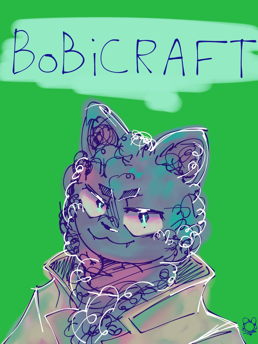 FurroSmailo's tweet photo. #bobicraft #FANART #art #arte @BobicraftMC 
Bobicraft fan art 🛐 https://t.co/sAjOfpGWK8