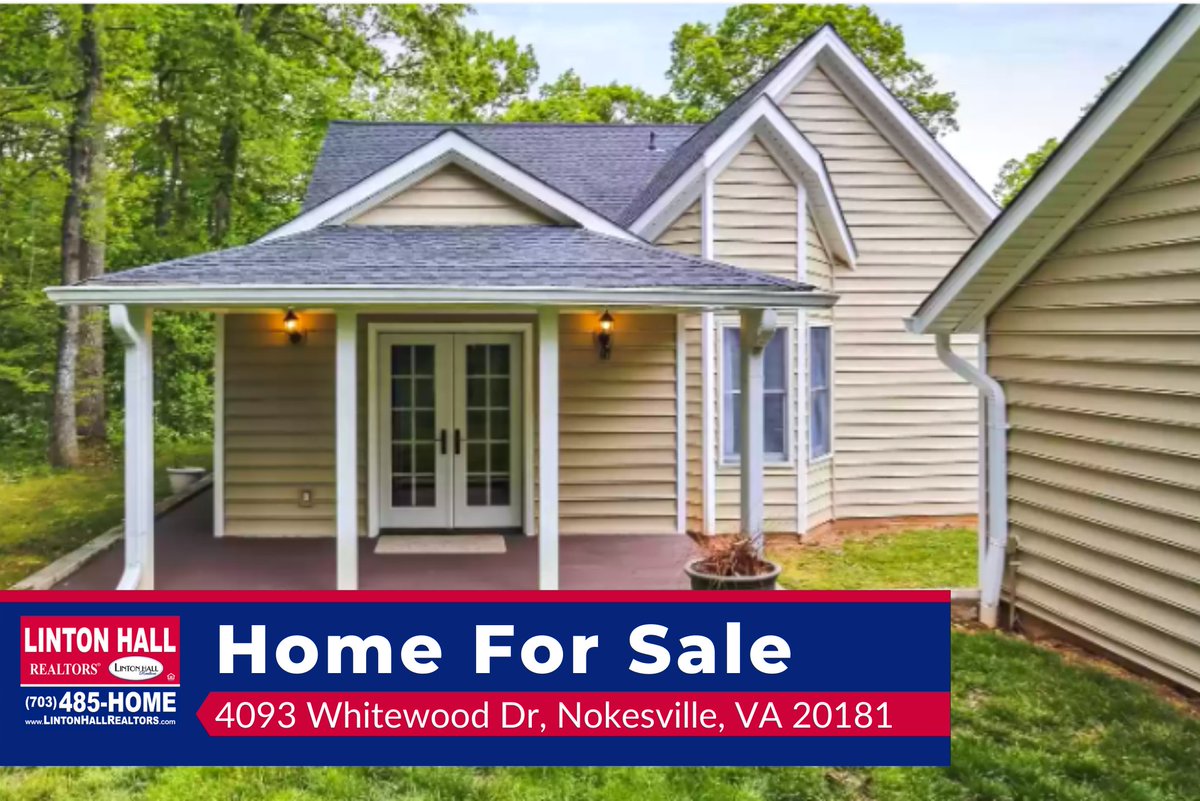 LintonHall's tweet photo. From $525,000 to $510,000!🏡

Don't miss out on this modern Nokesville home with a county-feel open concept floor plan.

Schedule a private viewing now. Call Ashley Leigh at 703-485-4663 today!☎️

#NokesvilleVAHomesForSale #HomesForSaleInNokesvilleVA #SingleFamilyHomeForSale https://t.co/WWRdF2QKns