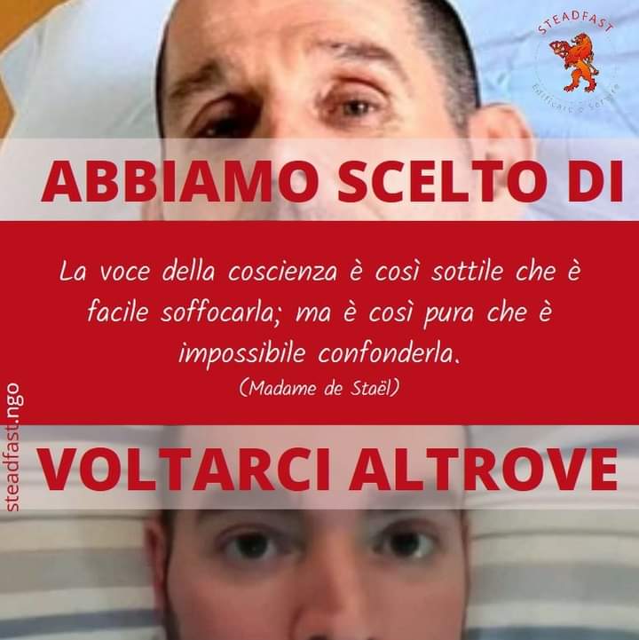 SteadfastNGO's tweet photo. Fabio e Federico hanno scelto di morire e la società ha scelto di voltarsi dall'altra parte. L’unico rammarico sembra per il metodo utilizzato, non utile alla battaglia di chi promuove morte anziché vita.Leggi qui ⬇️
https://t.co/WJmYCZAON8

#Steadfast #Lifeaid #suicidioassistito https://t.co/CTe86mcRb7