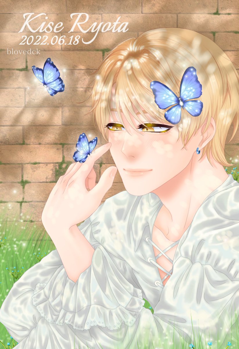 BlovedCk's tweet photo. HAPPY BIRTHDAY TO OUR MIRACLE BABY!! 💛🦋🥳 
#kiseryota 
#aominexkise 
#黄瀬涼太生誕祭2022
#黄瀬涼太誕生祭2022 https://t.co/9PefAvxxTA