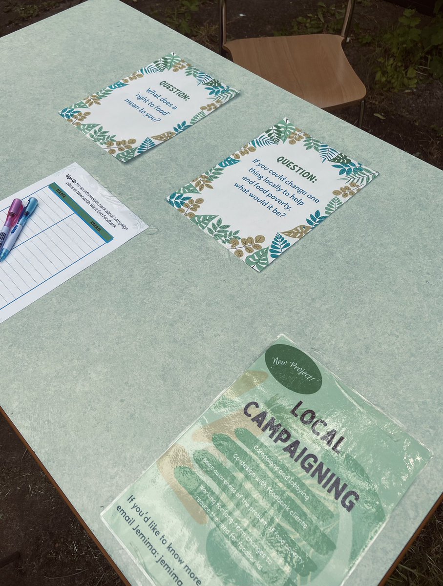 A fantastic afternoon at @WEFoodbank celebrating the staff and volunteers working to end food poverty in Newcastle each and every day. The foodbank issues 20 tonnes of food a month at the moment, we need to do more. #RightToFood