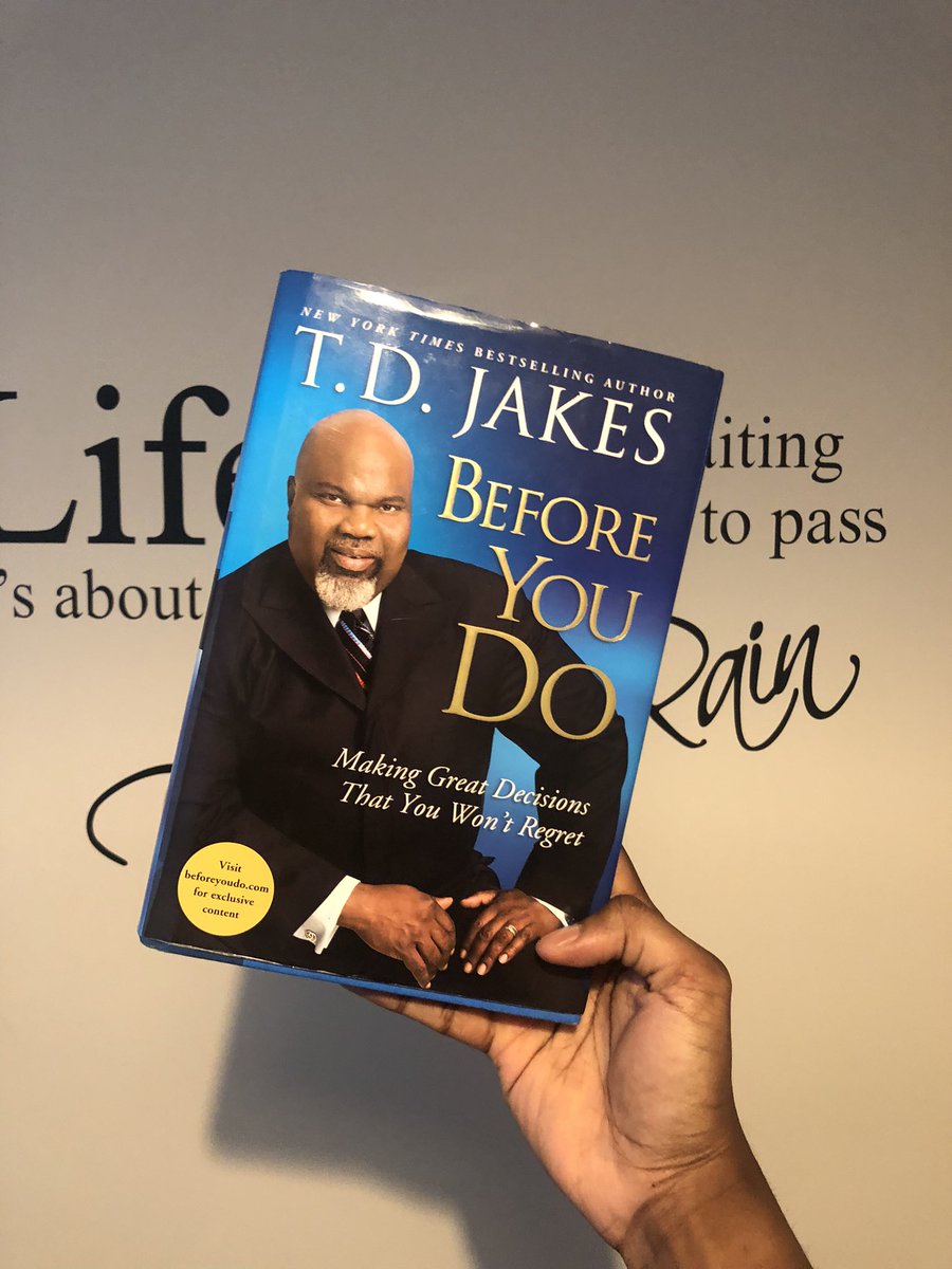 Before You Do by Bishop T.D. Jakes