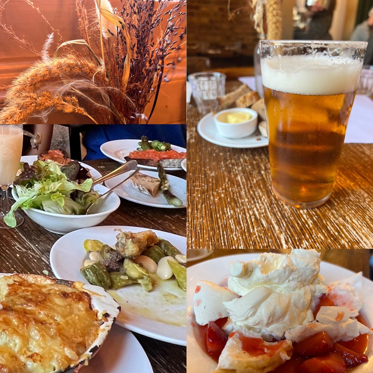 Delicious food, beer and company <a href="/clarenceN16/">The Clarence Tavern, N16</a> Terrific service by skilled and excellent staff. 🥵