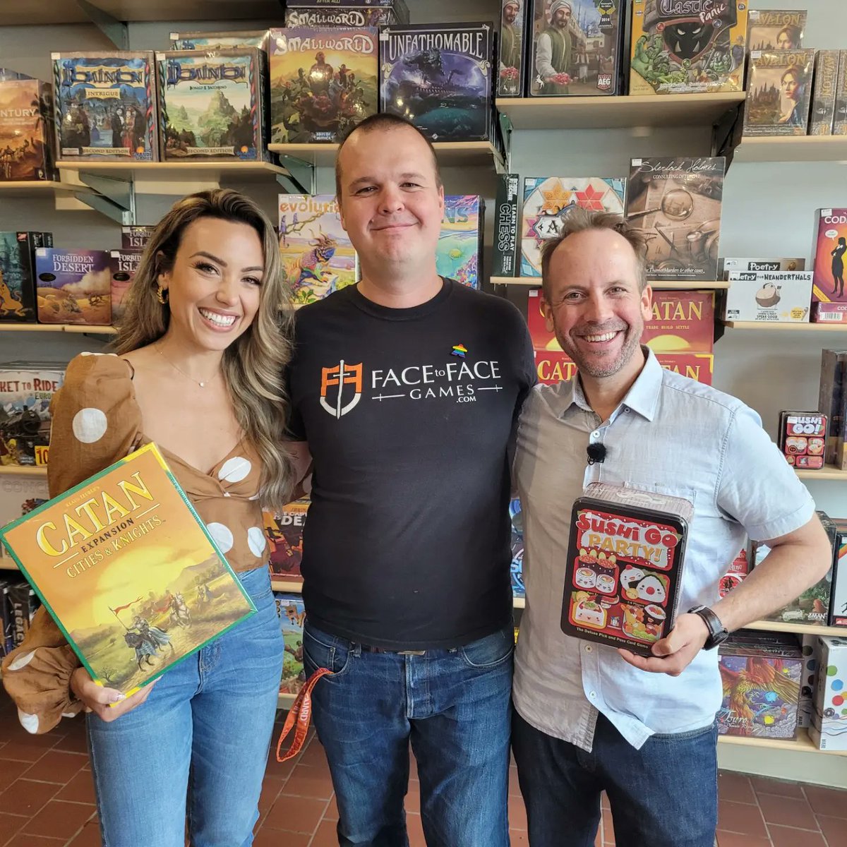 TeddyWilson's tweet photo. Catch @nicoleservinis & I tmrw AM on @ThingstoKnowTO on @CP24 @CTVToronto & #CTV2, incl our visit to @FaceToFaceGames @F2FToronto!
! ππ² #Toronto #TorontoBusiness #TorontoEntertainment #TorontoNews #ThingsToKnowTO #FaceToFaceGames #facetofacegamestoronto #GTA #GTAonline https://t.co/zwMk4K5AMc