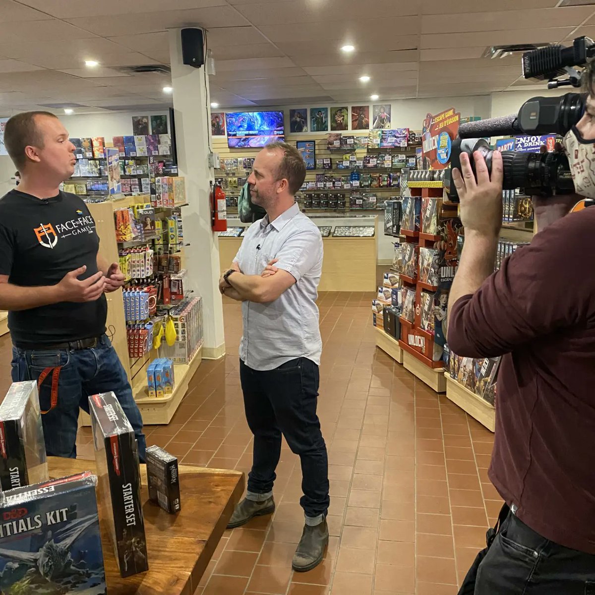 TeddyWilson's tweet photo. Catch @nicoleservinis & I tmrw AM on @ThingstoKnowTO on @CP24 @CTVToronto & #CTV2, incl our visit to @FaceToFaceGames @F2FToronto!
! ππ² #Toronto #TorontoBusiness #TorontoEntertainment #TorontoNews #ThingsToKnowTO #FaceToFaceGames #facetofacegamestoronto #GTA #GTAonline https://t.co/zwMk4K5AMc
