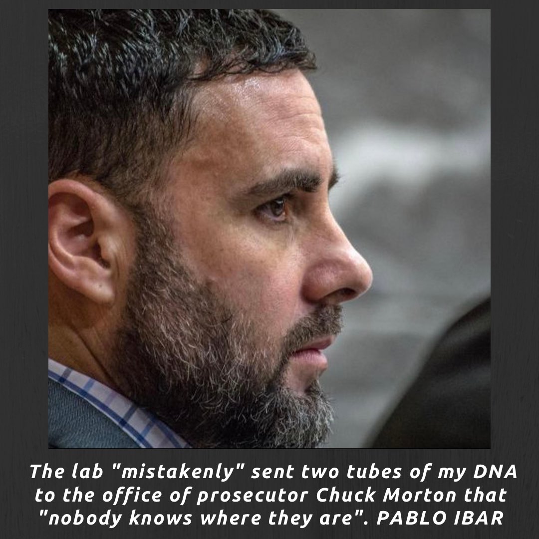 freedomforpabl1's tweet photo. Why did prosecutor Chuck Morton receive DNA from Pablo in his office? 

#PabloIbar #innocent #wrongfulconviction #wrongfullyconvicted #browardcounty #florida #miami https://t.co/V3giPkECTC