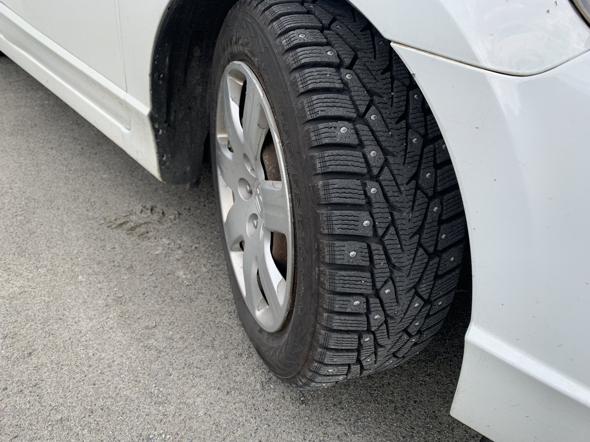 Spent the day along Vermont’s Route 5 and was struck by how often I heard the sizzle of studded tires (it’s June, people!) Must be like nails on a chalkboard for highway superintendents.