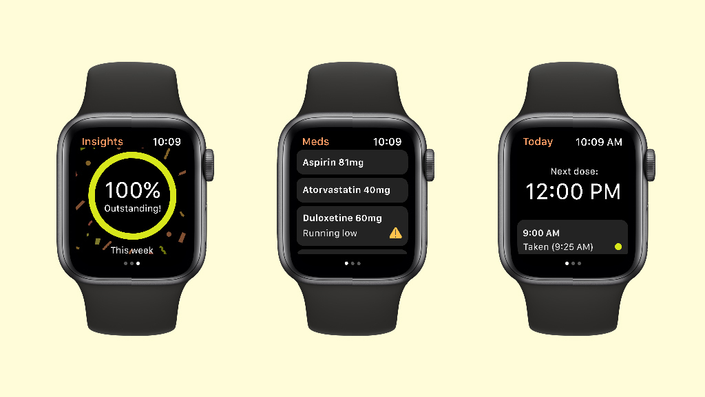 herohealth's tweet photo. In case you missed it ๐ we recently launched our own Watch app on the Apple Store!ย ๐
Stay on track with your meds while on-the-go, get reminders on your wrist, check in on your real-time adherence rate, and more here: https://t.co/0YUuxrRqot
#medicationmanagement #herohealth https://t.co/ku5zuRa3fX