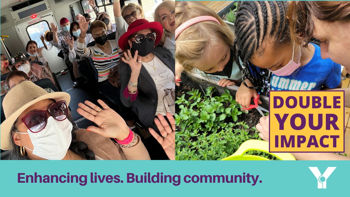 Your generosity helps the Y enhance lives! All donations will be matched dollar for dollar starting now through Friday, June 24, and the first 25 donations will be tripled! Help us continue services and programs for our neighbors. 

Donate now: ywhi.org/donate-now/