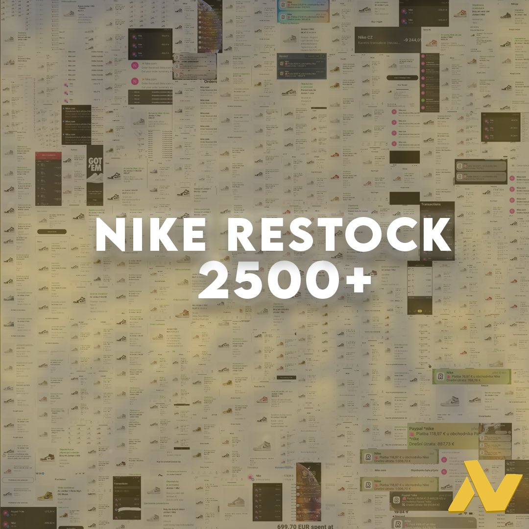 Success from our members for Nike Restock 👑
