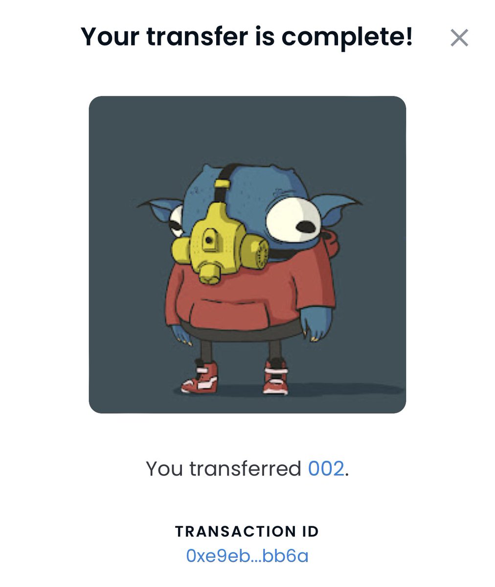 MeetYeti's tweet photo. Congrats @nappisaa_ I’ve successfully transferred #FreeNFT to you 🥳

One more #nftart #NFTGiveway 

Drop your wallet address in comments section. Hurry #FreeNFTs #nftcollectors https://t.co/fDPR7JCK84