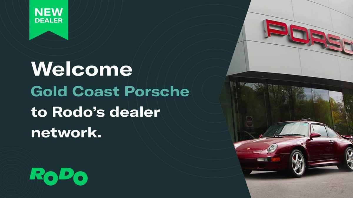 DriveRodo's tweet photo. We are proud to welcome Gold Coast Porsche to our platform!

#automotive #dealerpartner https://t.co/scJUI2nbKA