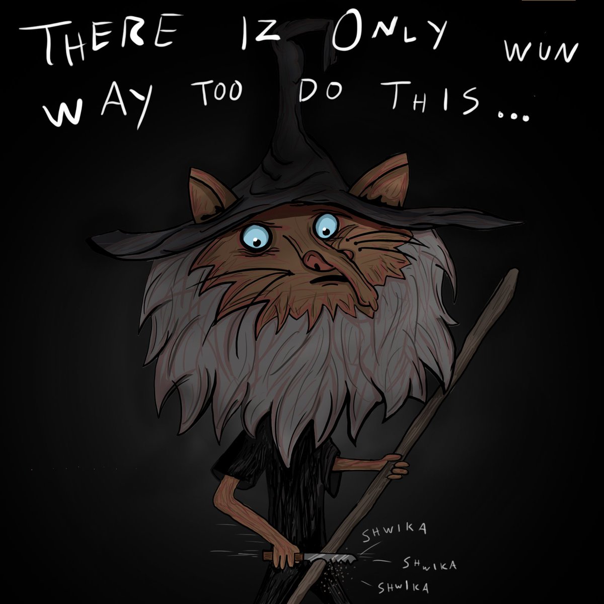 "Magᵢc, ₑₛₚₑcᵢaₗₗy daᵣₖ ₘagᵢc… ₗₑaᵥₑₛ ₜᵣacₑₛ" - Dᵤₘbₗₑdₒᵣₑ 🪄

#CatsFollowCats #SaveTheCatz ₒᵣ #BurnTheCatz