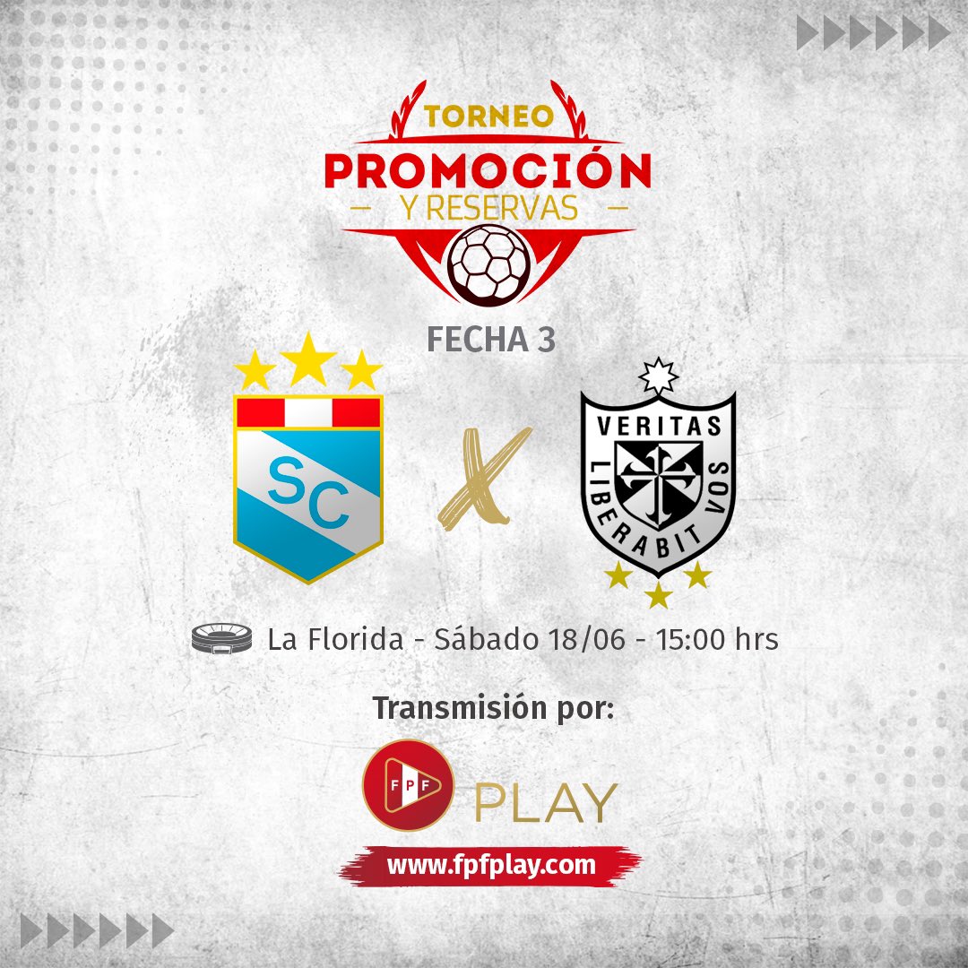 ¡Vive el #TorneoDeReservas por #FPFplay! 📽 

Disfruta el duelo entre <a href="/ClubSCristal/">Club Sporting Cristal</a> y <a href="/Club_USMP/">San Martín</a> desde La Florida. 

📲 Adquiere uno de nuestros planes en: fpfplay.com 

#FPFplayNuevaExperiencia