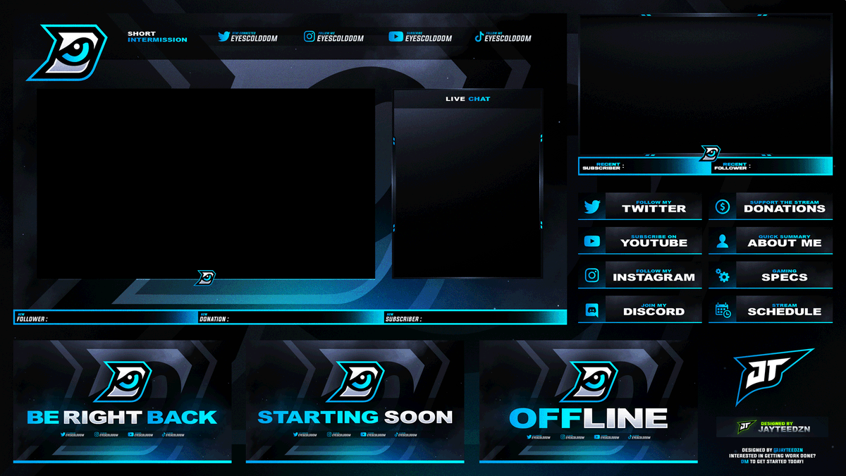 JayteeDzn's tweet photo. Twitch Revamp // @EyesColdDom 
HD: https://t.co/ePWF6Pib74
Support is much appreciated!! https://t.co/eJgmyoOXQT