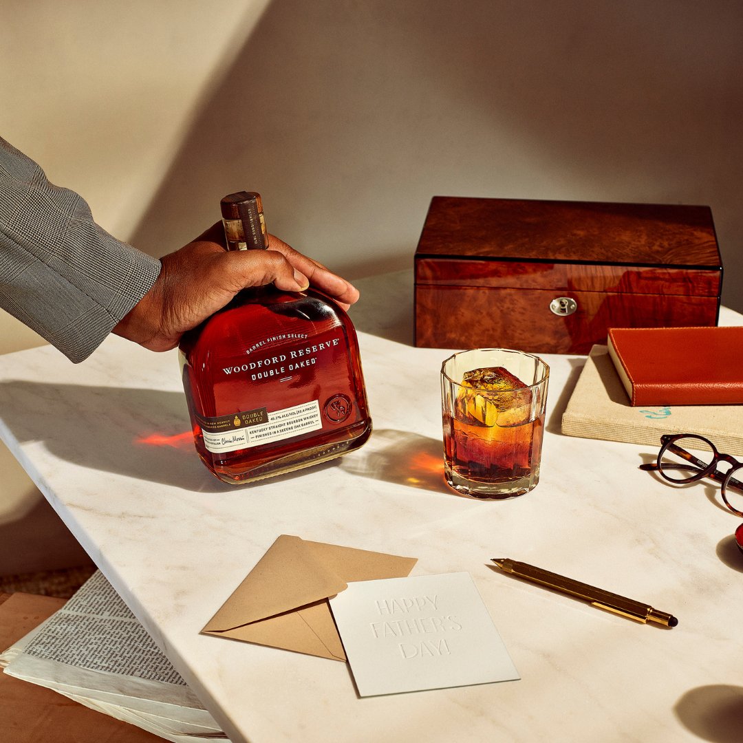 Exceed expectations: Get Woodford Reserve delivered to dad’s door with @drizlyinc.