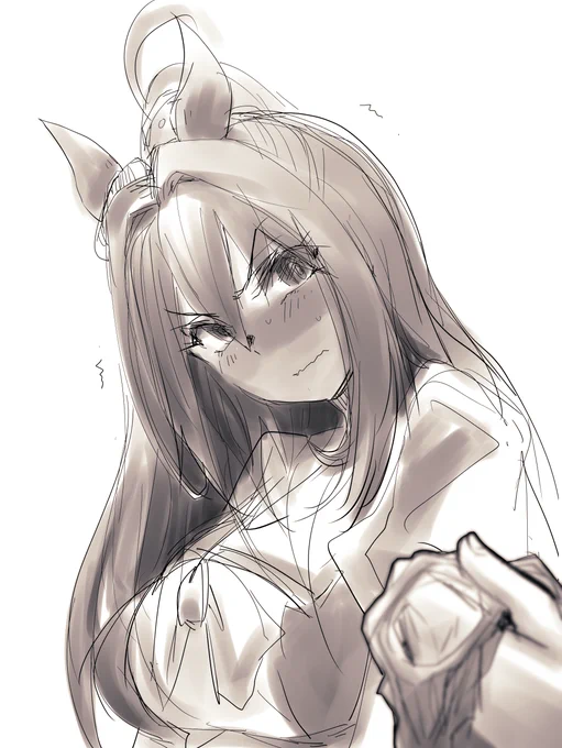 「・・・早く返してくださィ・・・」 