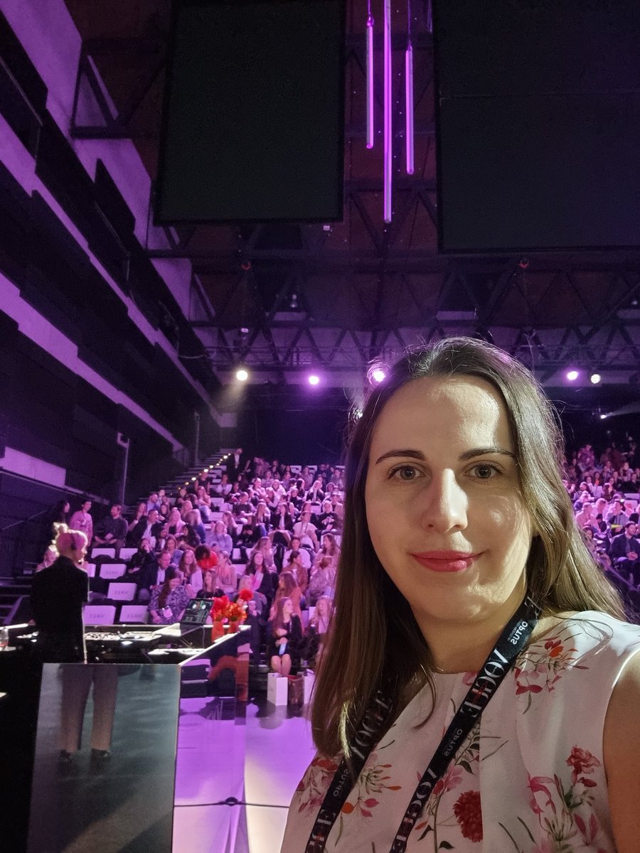 Today is for an inspiring women in tech event done right <a href="/vogueaustralia/">Vogue Australia</a> #voguecodes