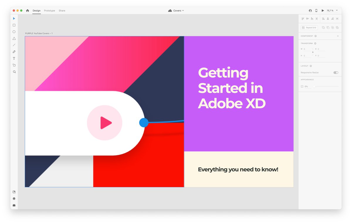 antibeigedesign's tweet photo. Are you getting started in @AdobeXD then bookmark my new article that gives step-by-step instructions on how to achieve the basics successfuly and more!
https://t.co/LOJSYAt3Ae
#adobexd #adobexdambassador #prototypingtool #uxtools #uxbeginners https://t.co/tZNWAQbFCf