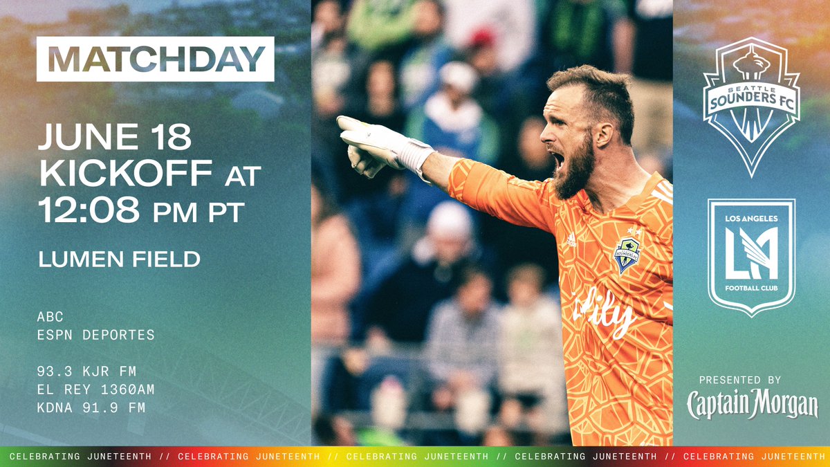 SoundersFC's tweet photo. WAKE UP! It's Sounders Matchday! ☕️ https://t.co/sPKaZUmM3Z
