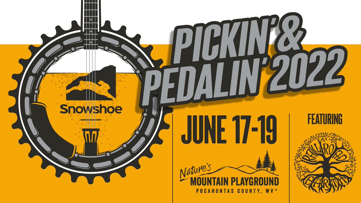 UP NEXT: Excited to get back on beautiful Snowshoe Mountain for Pickin' and Pedalin' TOMORROW! 🐇 Details at railroad.earth/tour