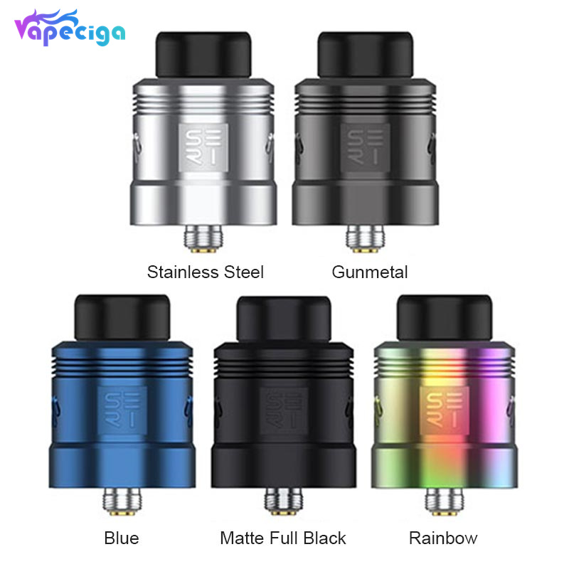 vapeciga's tweet photo. 😲Perfect RDA is what you cannot miss!
🤭Hellvape SERI RDA is arriving with its attractive power.
😻Able to support up to 200W output
🫶26mm diameter with series coils design
😚 6mm deep juice well and  810 drip tip
🦶Just pick up your favorite color:
https://t.co/IpnxdXFu5q https://t.co/32V3Qw1qXh