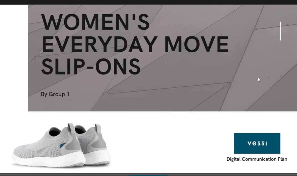 WahibaChair's tweet photo. Today, my #UCWCOMM205 students are presenting digital communication plans for @VessiFootwear. I am so proud of what they've learned and applied in such little time! #MediaWriting #DigitalPR https://t.co/ZJP6u0wDCZ