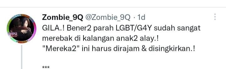paperman23's tweet photo. @Zombie_9Q Yu bisa yu pentingnya pondasi agama dari hal2 yg kecil dulu,jangan asal menuduh. SAYA ANTI LGBT,tp saya tdk mau menuduh tanpa bukti dan crosscheck dulu,hanya mengingatkan. https://t.co/ATV0tt4fEd