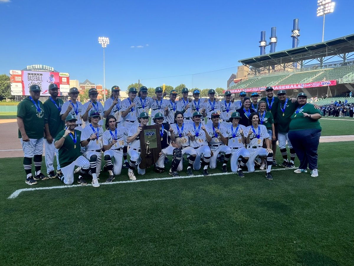 IHSAA1's tweet photo. The Illiana Christian Vikings are the 2022 Class 2A State Champions! This is their first Baseball State Championship in only their second year as an IHSAA member school
@illianachs https://t.co/0GgZbchD0a