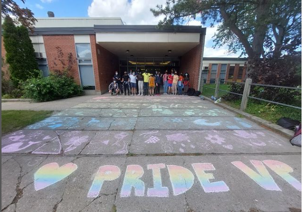 Victoria Park CI Chalk the Rainbow Event!!