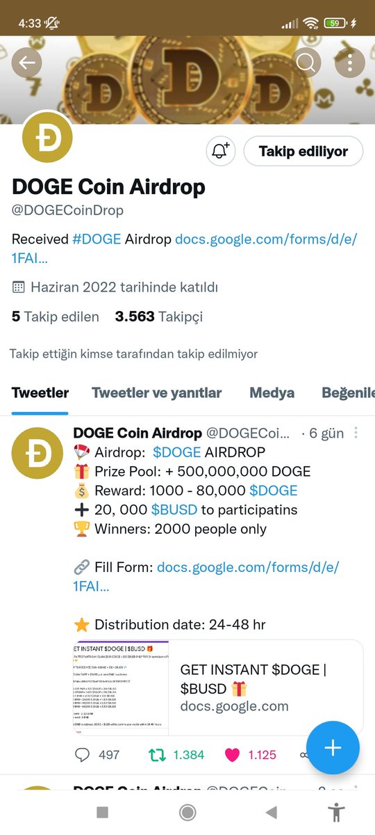 zeynklc01's tweet photo. @DOGECoinDrop Kanıt 😇

Doge adress:  DEYzR1mbkhmbEgTCxReBe87x4uzgvwiGiX https://t.co/0UC2O74QKz