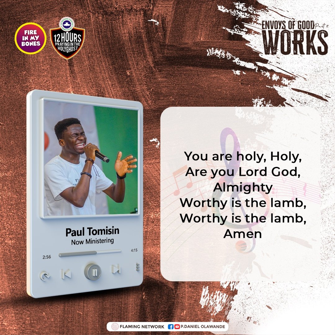FlamingNetwork1's tweet photo. Beholding the father, worshipping face to face.
#paultomisin
#envoysofgoodworks2
#fireinmybones
#12hoursintheholyghost
#flamingnetwork https://t.co/kvhsnKjRgH
