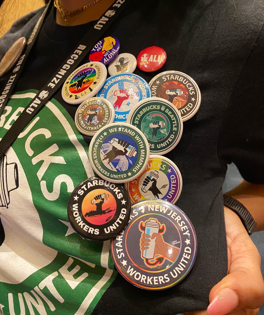 lailaddaltonn's tweet image. Finally got that union drip #LaborNotes 🔥