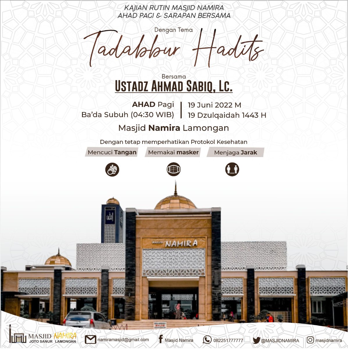 Kajian Rutin Hari Ahad Pagi &amp; Sarapan Bersama