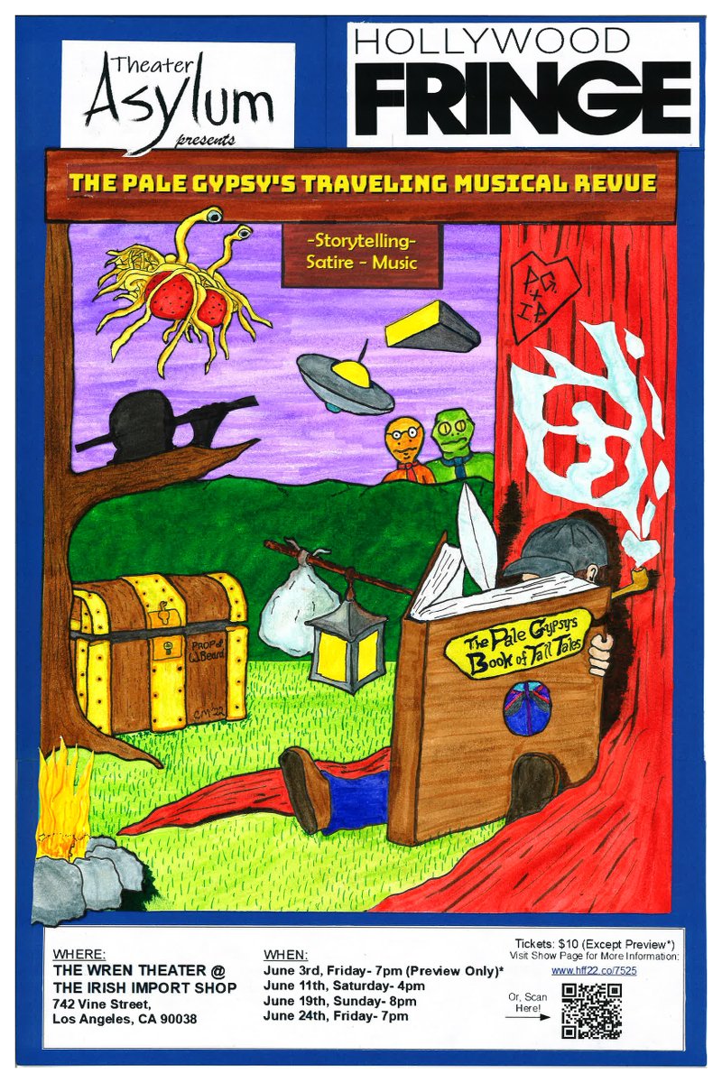 Come gather around, as The Pale Gypsy shares tales of travel, romance, &amp; intrigue in this performance of original music, satire, and oddball humor! ... (more) #LATheater #HFF22

better-lemons.com/production/the…