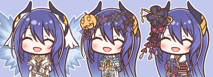 ちびレイSkebありがとうございました～!とても楽しく描けました🙌 #プリコネR 