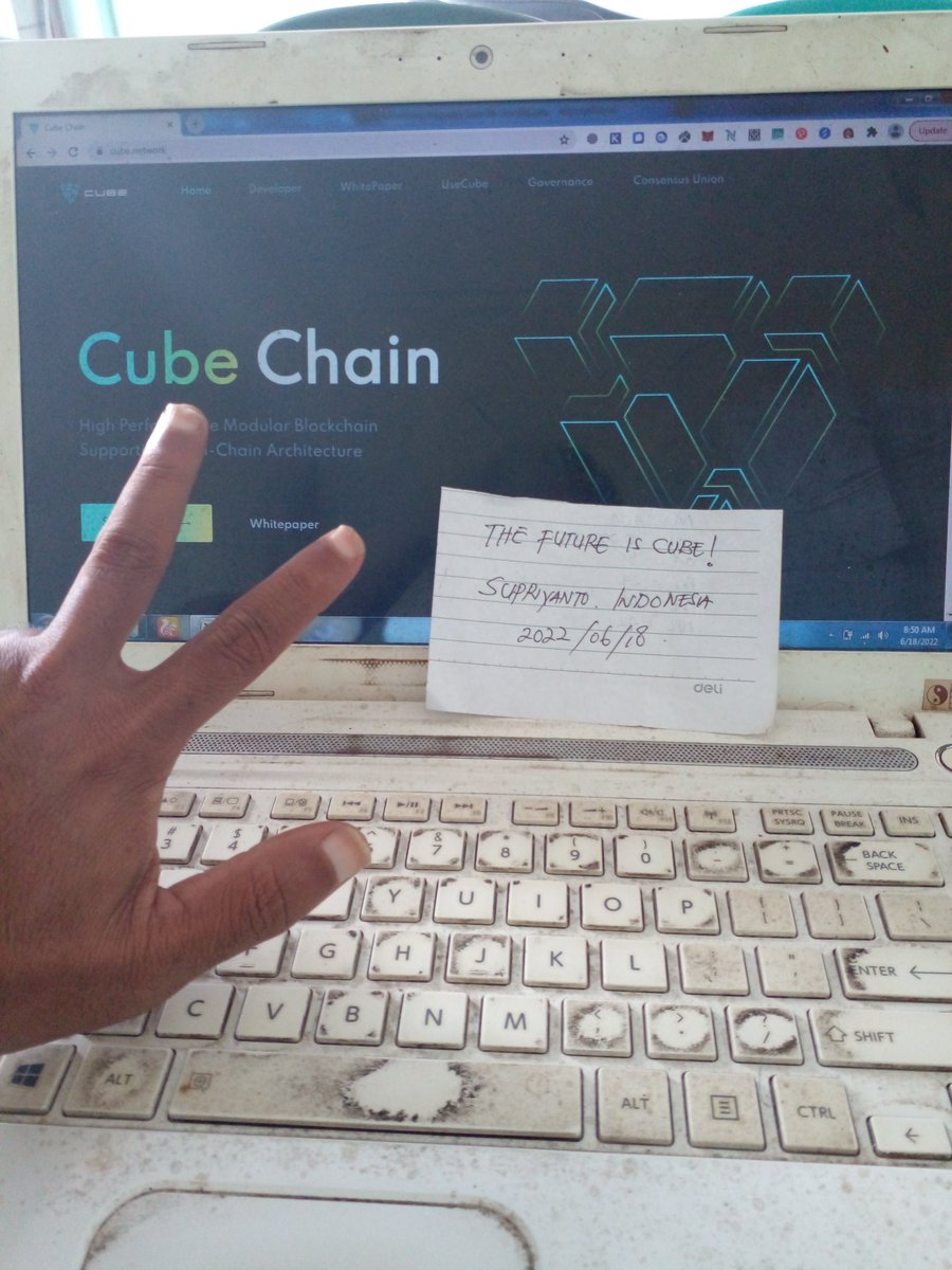 Suprikaj's tweet photo. @Cube0x @iSwapCom The Future is CUBE! https://t.co/2SipxWkCDP