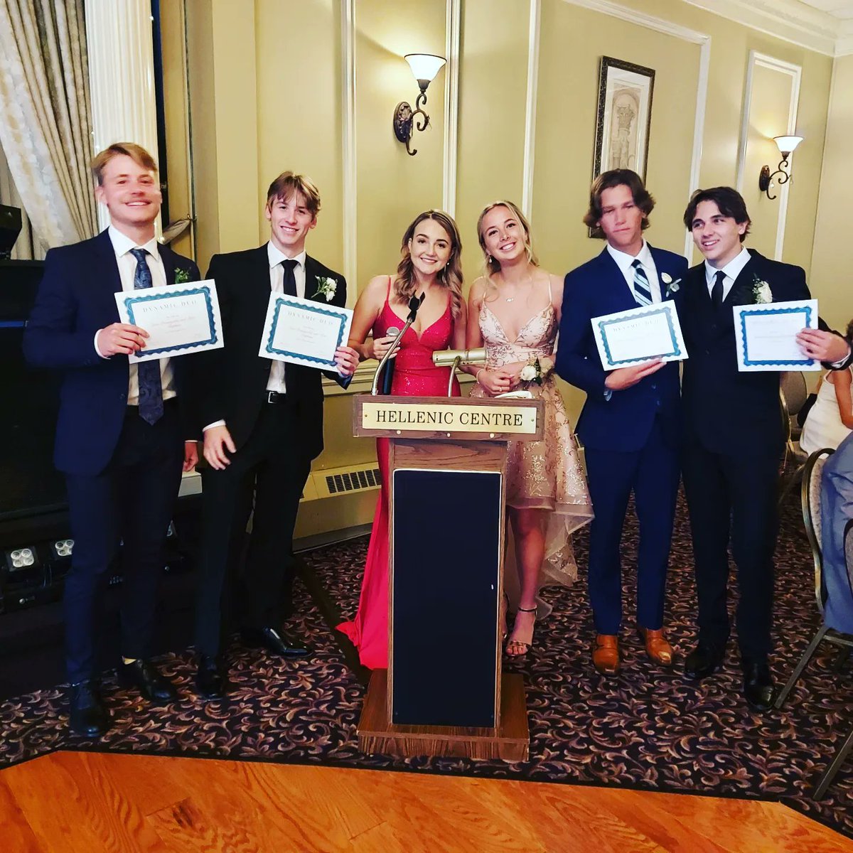 Some prom night awards.  
Congrats grads of 2022.