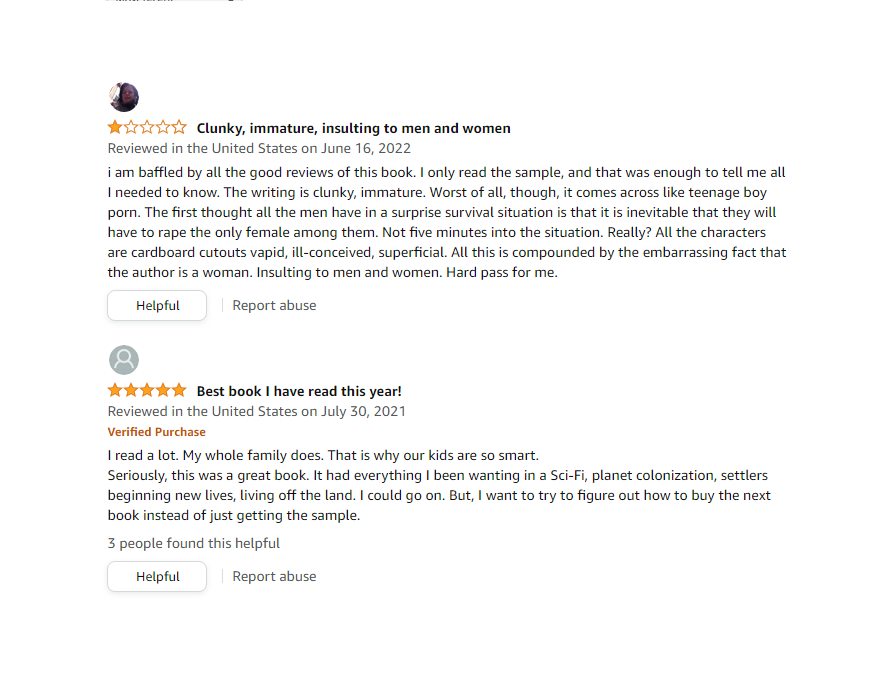 C_J_Boyle's tweet photo. This woman is also an "Indie Writer" and she trashed the hell out of my book without even reading it. #Sarisart is a good book. https://t.co/uxr4D59grR