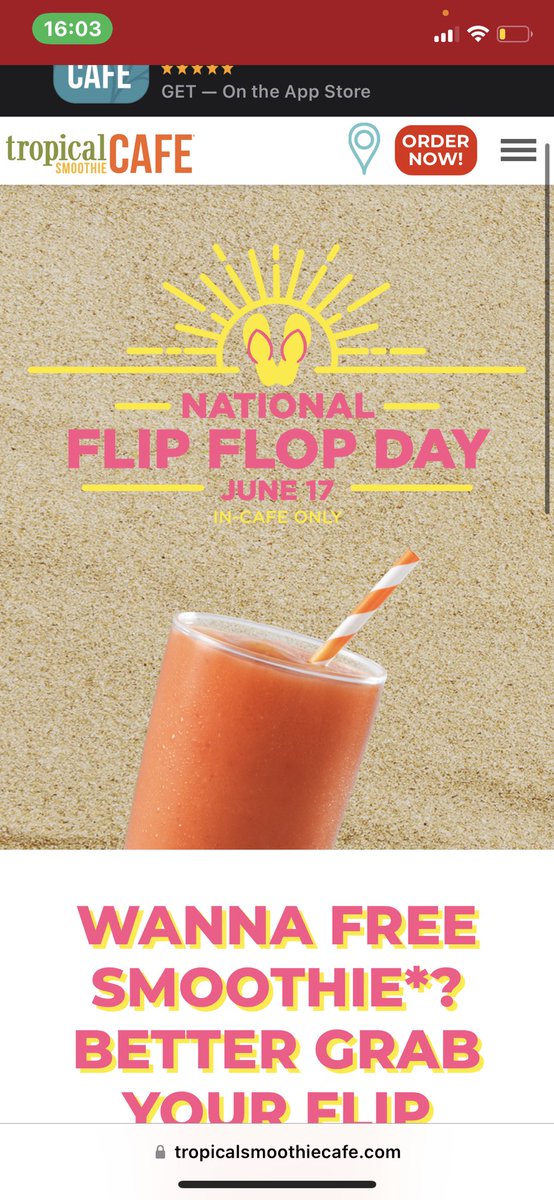 Young_Chef_J's tweet image. #FreeSmoothies @tropicalsmoothie today only 🗣